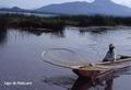 Рыбак на озере Пацкуаро. Тараски ||| 21,4 Kb