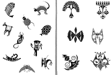 орнаменты индейцев Северной Америки - индейцы Пуэбло