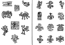 орнаменты индейцев Центральной Америки - Месоамерики