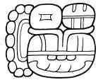 «Эмблемный иероглиф» Па’чана, использовавшийся правителями Эль-Соца и Йашчилана