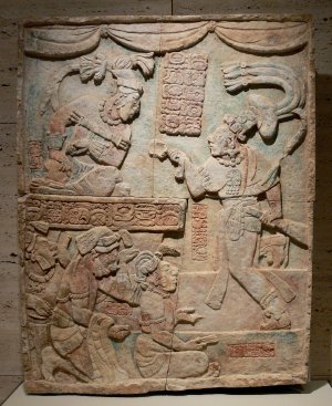 Представлення бранців перед царем. Панель невідомого походження з регіону біля Йашчілана