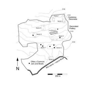 Рис. 68. Центральная зона Эль-Инфьернито (по Salge, 2007).