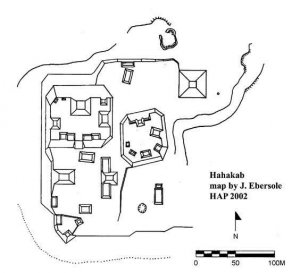 Рис. 48. Монументальный центр Хахакаба (по Estrada-Belli, 2003).