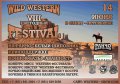 VIII фестиваль Wild Western Festival состоится 14 июня 2014 года под Выборгом